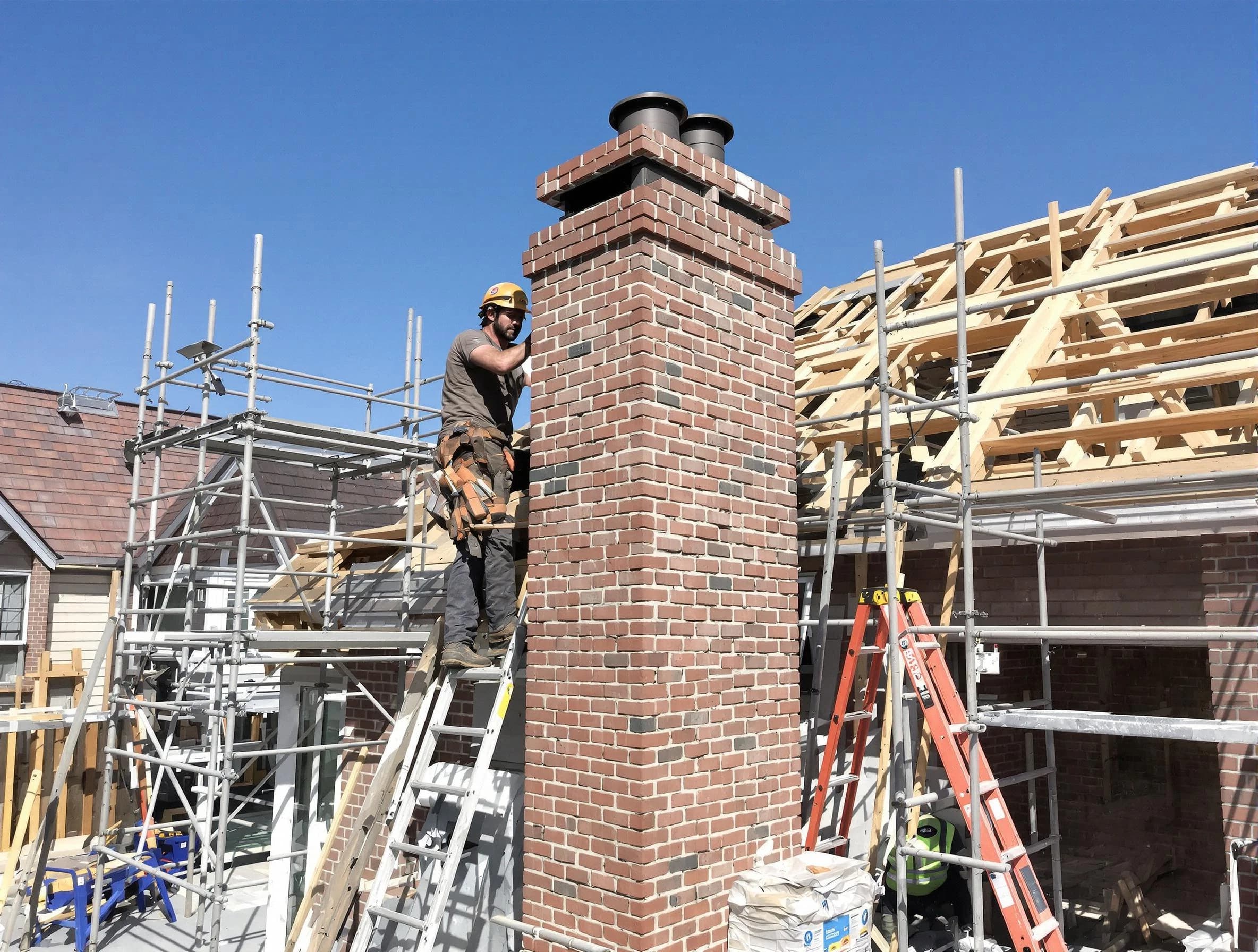 New chimney installation completed by North Druid Hills Chimney Sweep in North Druid Hills, GA