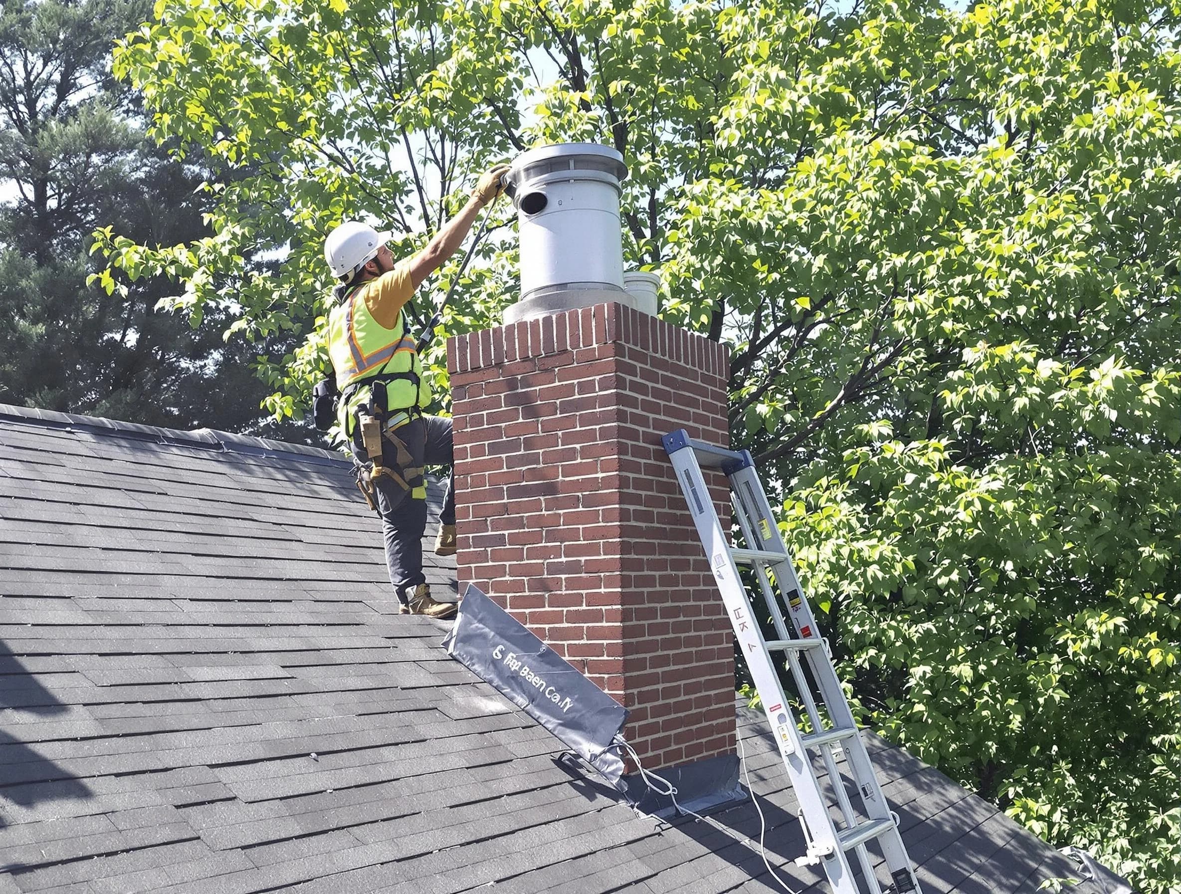 Chimney liner inspection by North Druid Hills Chimney Sweep in North Druid Hills, GA