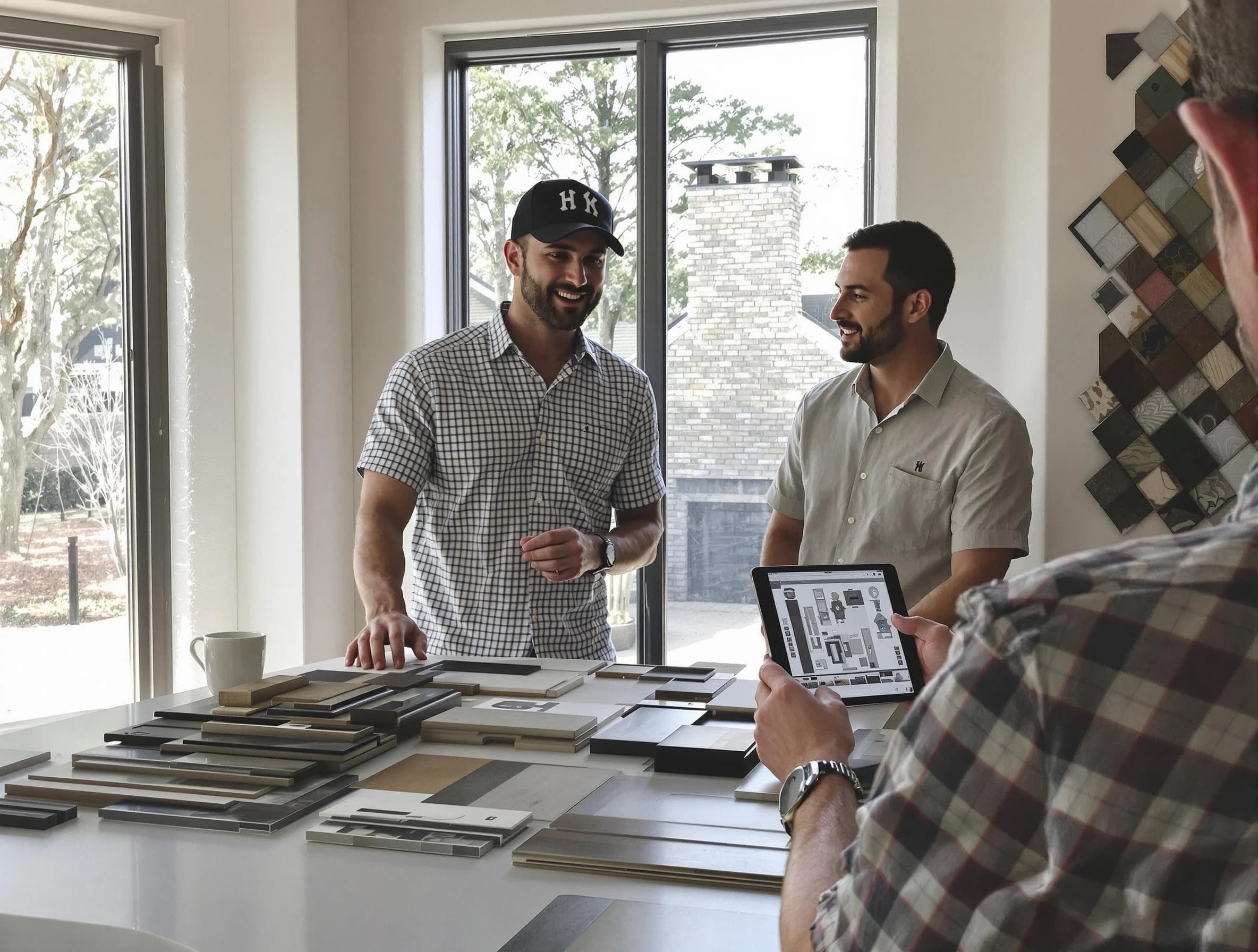 North Druid Hills Chimney Sweep remodeling a chimney and fireplace in North Druid Hills, GA